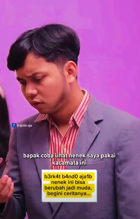 N2410391 b3rk4t b4nd0 aja1b nenek ini bisa berubah jadi muda, begini ceritanya part 2