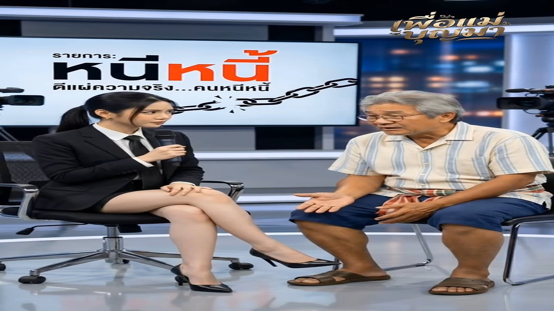 Parte 2 : N1707234_ค ณล งแดนผ น าสงสาร #Reels #ตลก #Comedy เพ อแม บ ญมา_part 2