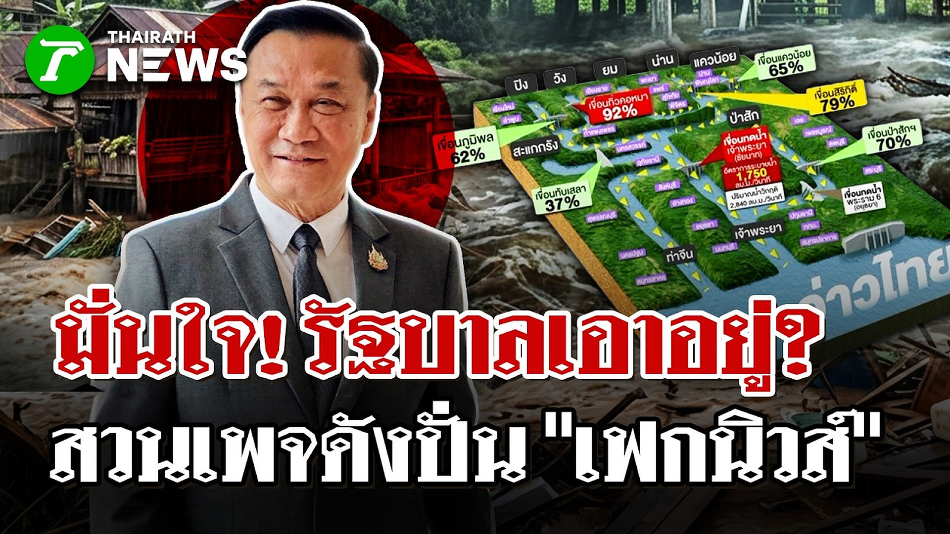Full Video : รัฐบาลเอาอยู่!“ทรงศักดิ์